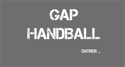 Desktop Screenshot of gap-handball.com