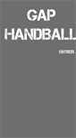 Mobile Screenshot of gap-handball.com