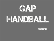 Tablet Screenshot of gap-handball.com
